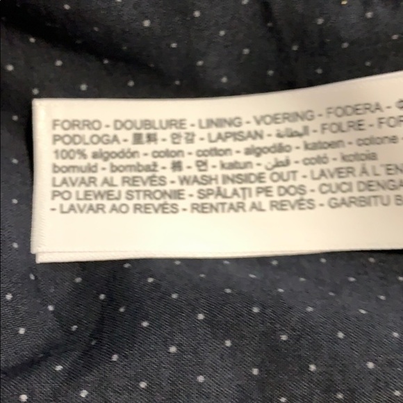 NWOT. Massimo Dutti Blue Bermuda Shorts. Size 40. - Picture 10 of 10